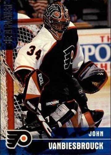 #44 John Vanbiesbrouck - Philadelphia Flyers - 1999-00 Be a Player Memorabilia Hockey