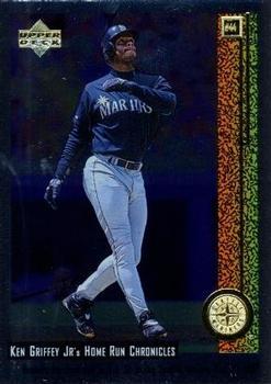 #44 Ken Griffey Jr. - Seattle Mariners - 1998 Upper Deck - Ken Griffey Jr.'s Home Run Chronicles Baseball