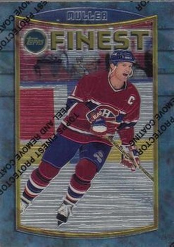 #44 Kirk Muller - Montreal Canadiens - 1994-95 Finest Hockey