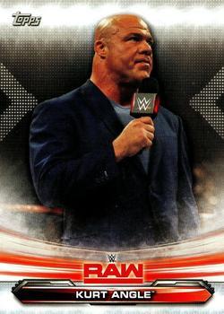 #44 Kurt Angle - 2019 Topps WWE RAW Wrestling