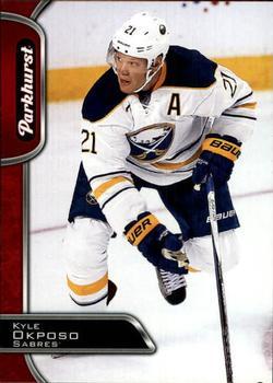 #44 Kyle Okposo - Buffalo Sabres - 2016-17 Parkhurst - Red Hockey