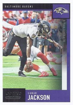 #44 Lamar Jackson - Baltimore Ravens - 2020 Score Football