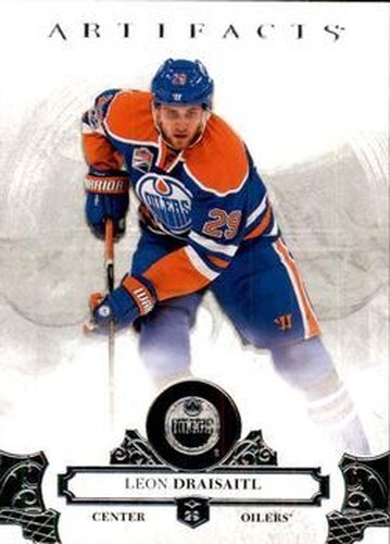 #44 Leon Draisaitl - Edmonton Oilers - 2017-18 Upper Deck Artifacts Hockey