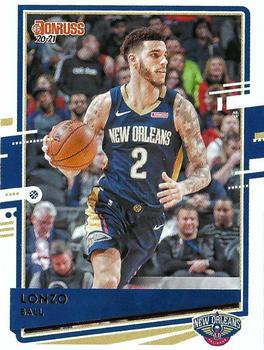 #44 Lonzo Ball - New Orleans Pelicans - 2020-21 Donruss Basketball
