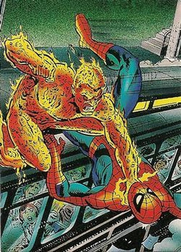 #44 Molten Man - 1992 Comic Images Spider-Man II: 30th Anniversary 1962-1992