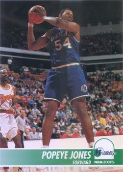 #44 Popeye Jones - Dallas Mavericks - 1994-95 Hoops Basketball