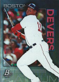 #44 Rafael Devers - Boston Red Sox - 2020 Bowman Platinum Baseball