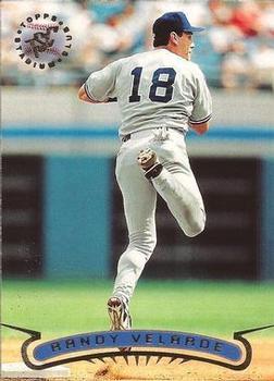 #44 Randy Velarde - New York Yankees - 1996 Stadium Club Baseball