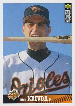#44 Rick Krivda - Baltimore Orioles - 1997 Collector's Choice Baseball