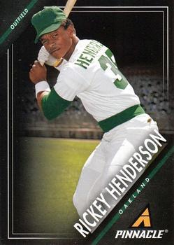 #44 Rickey Henderson - Oakland Athletics - 2013 Pinnacle Baseball