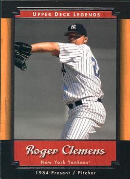 #44 Roger Clemens - New York Yankees - 2001 Upper Deck Legends Baseball