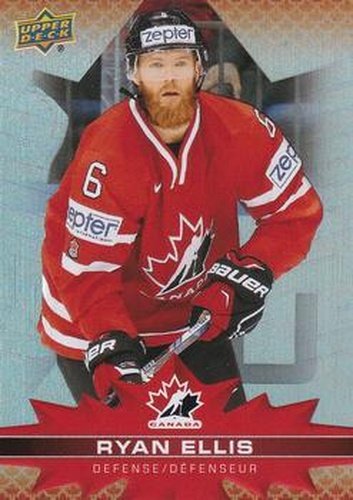 #44 Ryan Ellis - Canada - 2021-22 Upper Deck Tim Hortons Team Canada Hockey