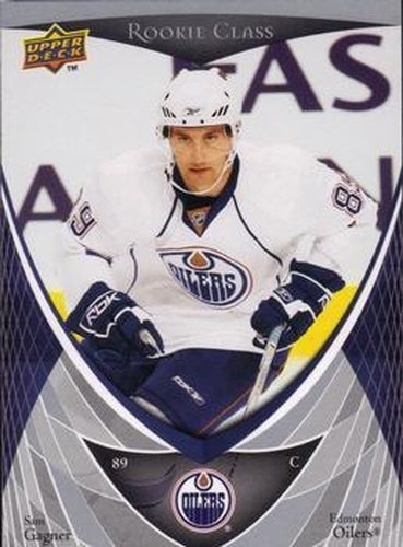 #44 Sam Gagner - Edmonton Oilers - 2007-08 Upper Deck Rookie Class Box Set Hockey