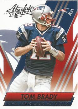 #44 Tom Brady - New England Patriots - 2014 Panini Absolute - Retail Football