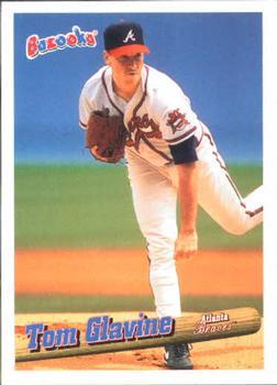 #44 Tom Glavine - Atlanta Braves - 1996 Bazooka Baseball