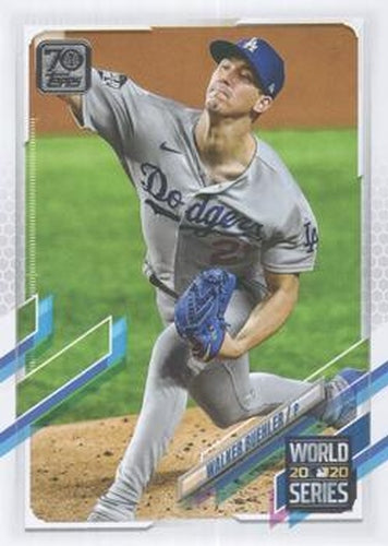 #44 Walker Buehler - Los Angeles Dodgers - 2021 Topps Baseball