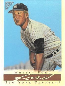 #44 Whitey Ford - New York Yankees - 2003 Topps Gallery Hall of Fame - Artist's Proofs Baseball