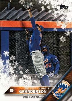 #HMW44 Curtis Granderson - New York Mets - 2016 Topps Holiday Baseball