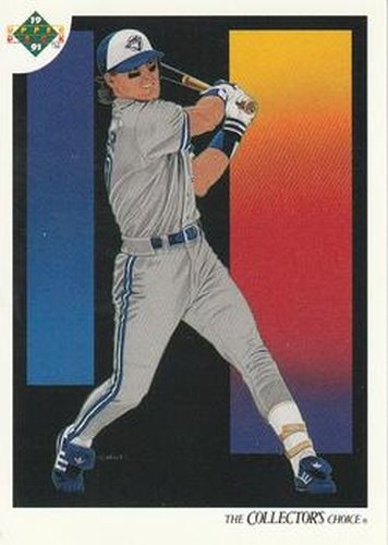 #44 Kelly Gruber - Toronto Blue Jays - 1991 Upper Deck Baseball