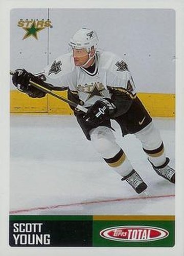 #44 Scott Young - Dallas Stars - 2002-03 Topps Total Hockey