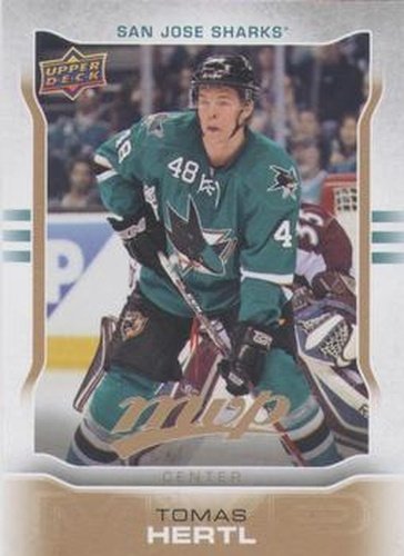 #44 Tomas Hertl - San Jose Sharks - 2014-15 Upper Deck MVP Hockey