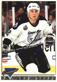 #44 Bob Beers - Tampa Bay Lightning - 1993-94 Topps Premier Hockey