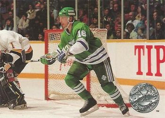 #44 Pat Verbeek - Hartford Whalers - 1991-92 Pro Set Platinum Hockey