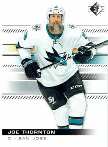 #44 Joe Thornton - San Jose Sharks - 2019-20 SP Hockey