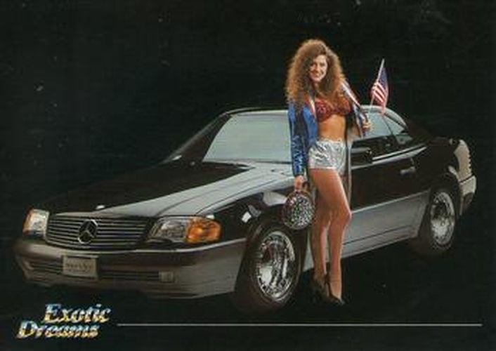#44 Anita with Mercedes-Benz 500 SL - 1992 All Sports Marketing Exotic Dreams