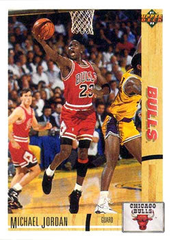 #44 Michael Jordan - Chicago Bulls - 1991-92 Upper Deck Basketball