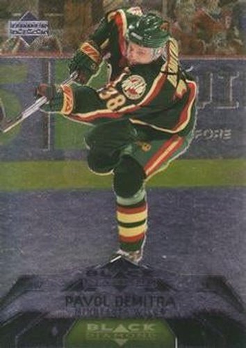 #44 Pavol Demitra - Minnesota Wild - 2007-08 Upper Deck Black Diamond Hockey