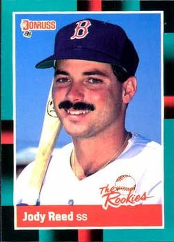 #44 Jody Reed - Boston Red Sox - 1988 Donruss The Rookies Baseball