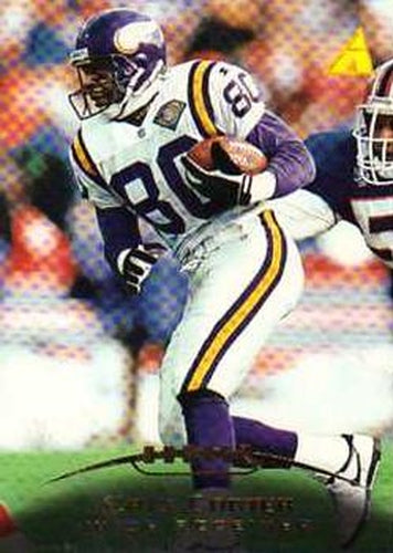 #44 Cris Carter - Minnesota Vikings - 1995 Pinnacle Football