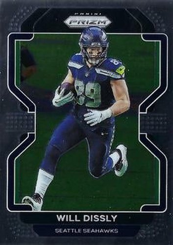 #44 Will Dissly - Seattle Seahawks - 2021 Panini Prizm Football