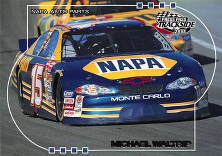 #44 Michael Waltrip's Car - Dale Earnhardt Inc. - 2001 Press Pass Trackside Racing