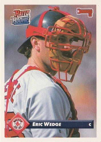 #44 Eric Wedge - Boston Red Sox - 1993 Donruss Baseball