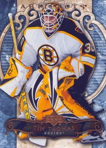 #44 Tim Thomas - Boston Bruins - 2007-08 Upper Deck Artifacts Hockey