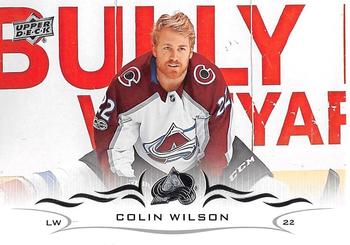 #44 Colin Wilson - Colorado Avalanche - 2018-19 Upper Deck Hockey