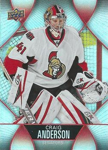 #44 Craig Anderson - Ottawa Senators - 2016-17 Upper Deck Tim Hortons Hockey