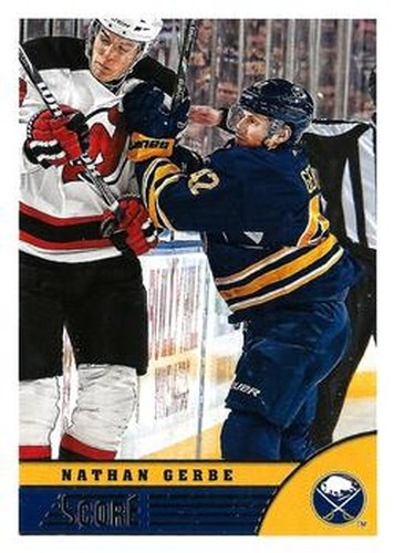 #44 Nathan Gerbe - Buffalo Sabres - 2013-14 Score Hockey