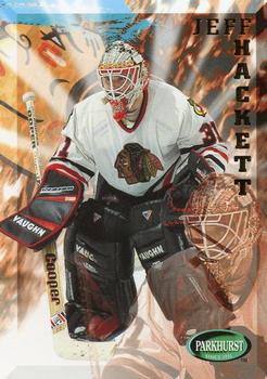 #44 Jeff Hackett - Chicago Blackhawks - 1995-96 Parkhurst International Hockey