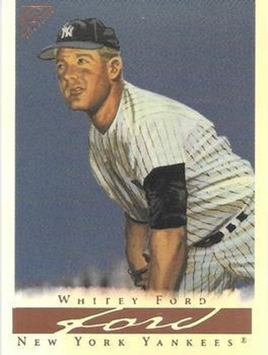 #44b Whitey Ford - New York Yankees - 2003 Topps Gallery Hall of Fame - Artist's Proofs Baseball