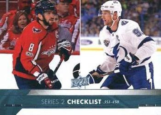 #450 Alex Ovechkin / Steven Stamkos - Washington Capitals / Tampa Bay Lightning - 2017-18 Upper Deck Hockey