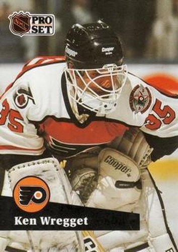 #450 Ken Wregget - 1991-92 Pro Set Hockey