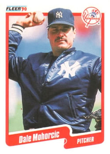 #450 Dale Mohorcic - New York Yankees - 1990 Fleer USA Baseball