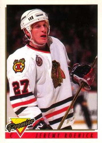 #450 Jeremy Roenick - Chicago Blackhawks - 1993-94 O-Pee-Chee Premier Hockey