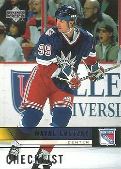 #450 Wayne Gretzky - New York Rangers - 2006-07 Upper Deck Hockey