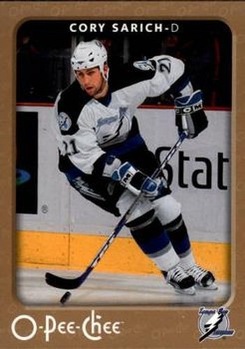 #450 Cory Sarich - Tampa Bay Lightning - 2006-07 O-Pee-Chee Hockey