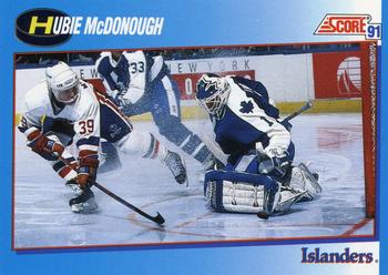 #450 Hubie McDonough - New York Islanders - 1991-92 Score Canadian Bilingual Hockey