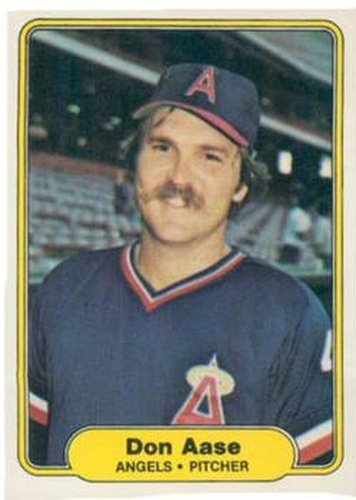 #450 Don Aase - California Angels - 1982 Fleer Baseball